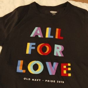 Old Navy All For Love soft washed shirt